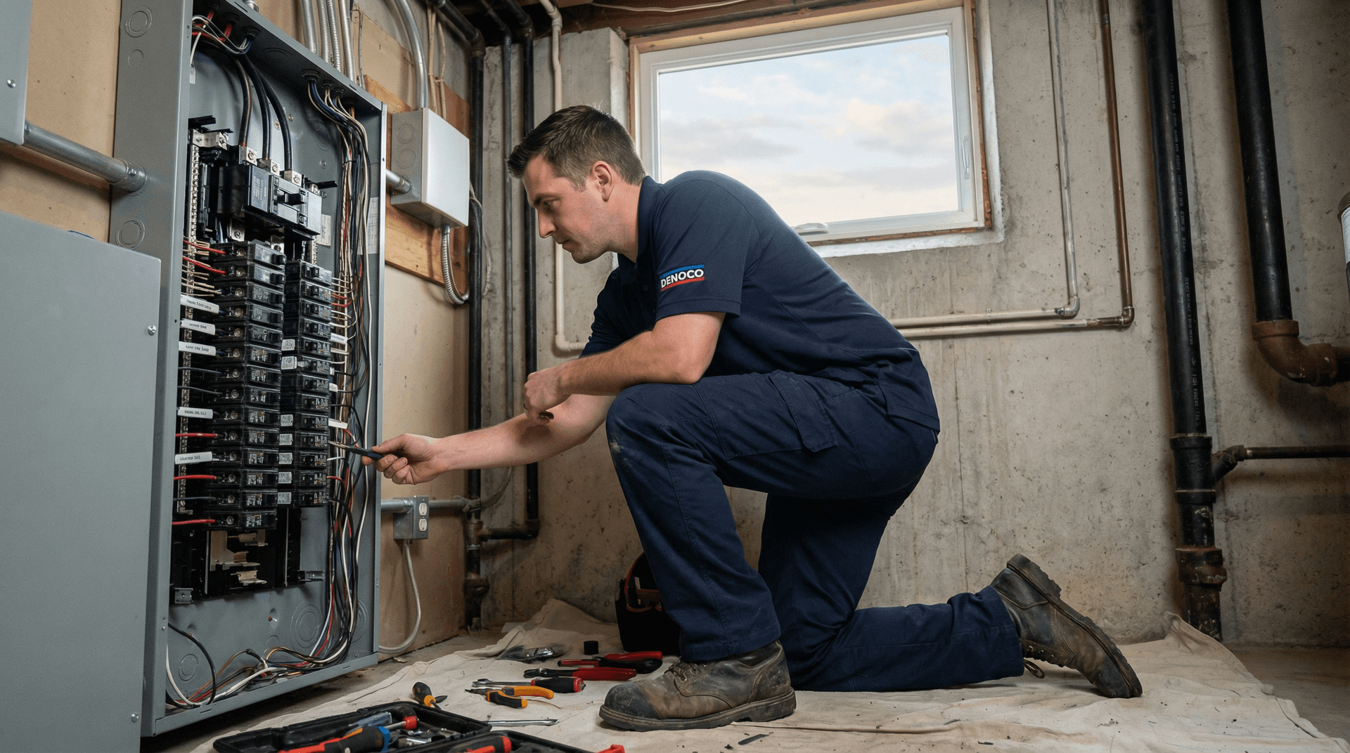 Critical loads panel wiring for home battery backup